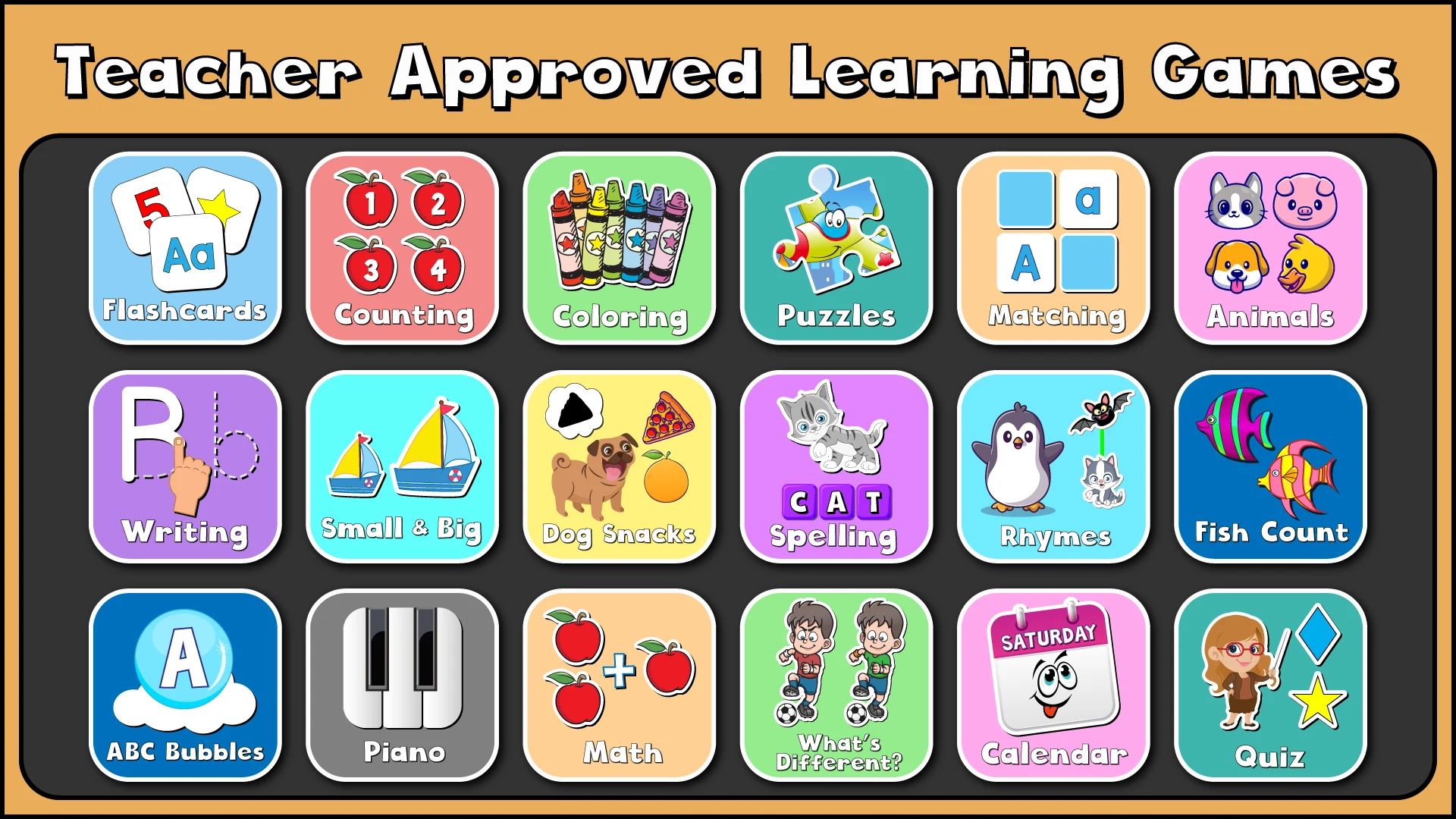Kids ABC Preschool Learn Games screenshot
